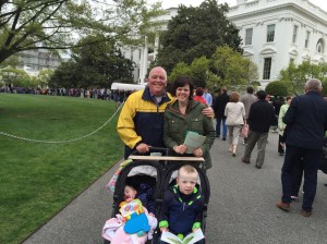 Visiting the White House, and the last day a seizure was seen